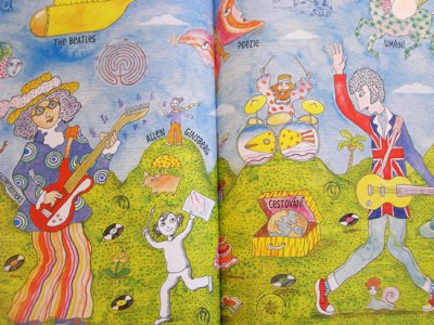 画像4: ピーター・シス Petr Sis (Peter Sis) / ZED JAK JSEM VYRUSTAL ZA ZELEZNOU OPONOU ＜チェコ絵本＞