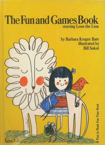 画像1: Bill Sokol:絵 Barbara Kruger Bate:著 / The Fun and Games Book