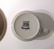 他の写真1: 北欧食器 Arabia アラビア Koralli (コラリー) ティーカップ＆ソーサー