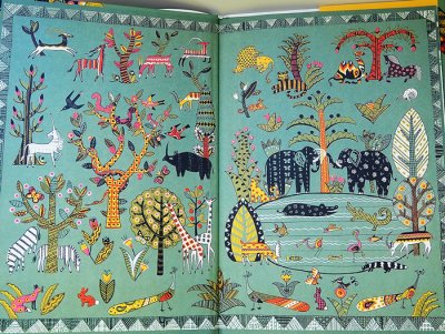 見返しページです。