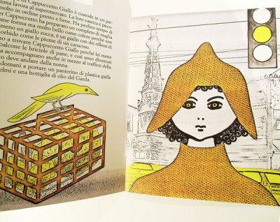 画像2: ブルーノ・ムナーリ Bruno Munari / Cappuccetto Giallo 黄色ずきんちゃん