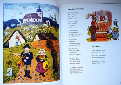 画像7: ヨゼフ・ラダ Josef Lada:絵 Michal Cernika & Josef Lada:著 / Cesky rok Josefa Lady - Obrazky a vzpominky Josefa Lady ＜チェコ絵本＞