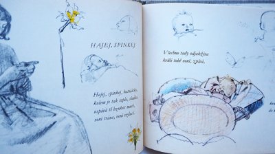 画像2: Adolf Zabransky:絵 Frantisek Hrubin:著 / Kyticka z nacrtniku ＜チェコ絵本＞