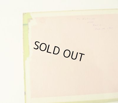 見返しに書き込みがあります。