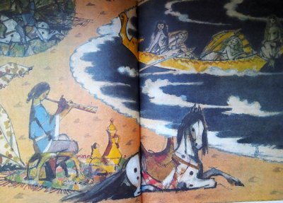 画像5: Adolf Zabransky:絵 Bozena Nemcove, Jaroslav Seifert:著 / Mahulena, krasna panna ＜チェコ絵本＞