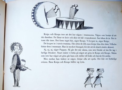 画像6: スティグ・リンドベリStig Lindberg:絵　レンナート・ヘルシング Lennart Hellsing:著  /  MUSIKBUSSEN 1956年版