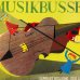 画像1: スティグ・リンドベリStig Lindberg:絵　レンナート・ヘルシング Lennart Hellsing:著  /  MUSIKBUSSEN 1956年版 (1)