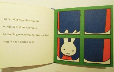 画像2: ディック・ブルーナ Dick Bruna / nijntje in de sneeuw