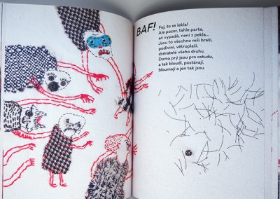画像8: エヴァ・ヴォルフォヴァー Eva Volfova:絵 Tereza Horvathova:著 / Nitka a zatoulany knoflicek<チェコ絵本>
