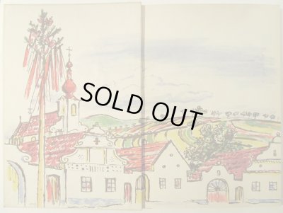 表紙側の見返しです。