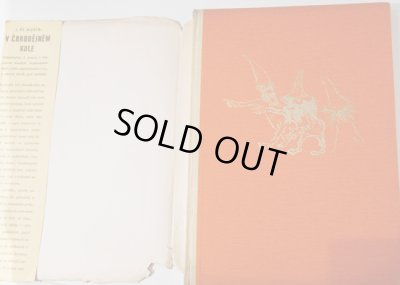 ダストカバーを外すと箔押しで表現された小人のイラストが可愛らしい。