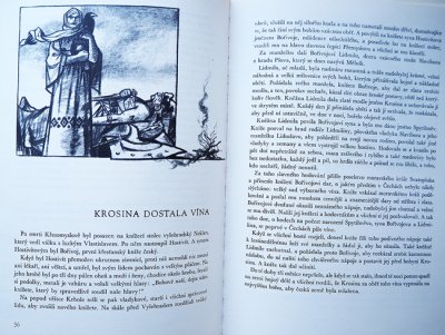 画像6: Adolf Zabransky:絵 Ivan Olbracht:著 / Ze Starych Letopisu ＜チェコ絵本＞