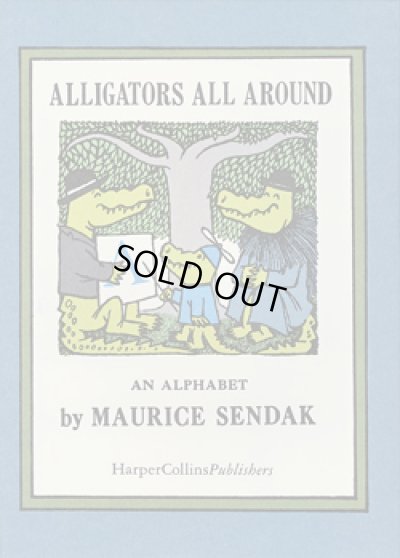 画像1: モーリス・センダック MAURICE SENDAK / ALLIGATORS ALL AROUND - AN ALPHABET