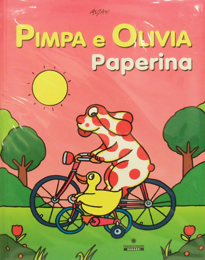 Pimpa ピンパ イタリア語絵本 Francesco Tullio Altan / PIMPA e OLIVIA Paperina