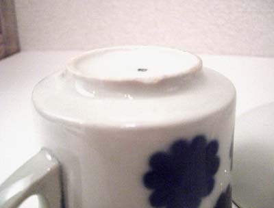 画像3: 北欧食器 Arabia アラビア Blue Flower (ブルーフラワー) コーヒーカップ＆ソーサー