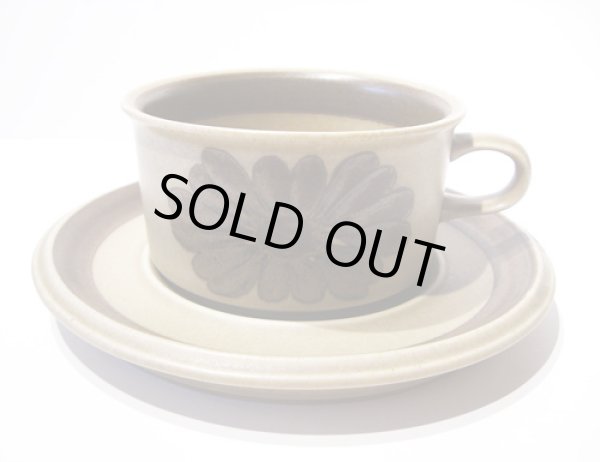 画像2: 北欧食器 Arabia アラビア TUNTURI (トゥントゥリ) ティーカップ＆ソーサー (2)