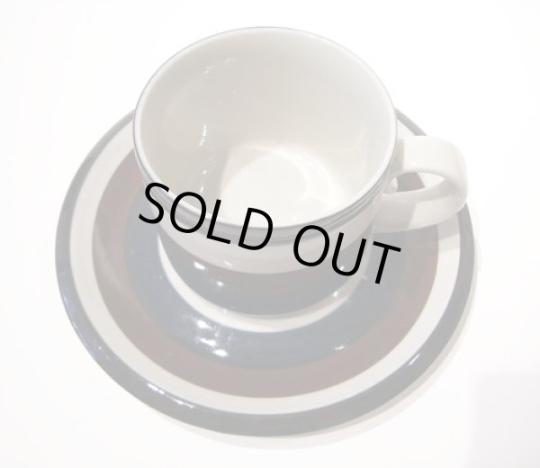 画像2: 北欧食器 Arabia アラビア KAIRA (カイラ) コーヒーカップ＆ソーサー (2)