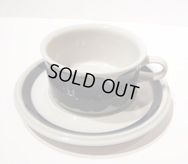 画像2: 北欧食器 Arabia アラビア Anemone アネモネ / ティーカップ＆ソーサー (2)