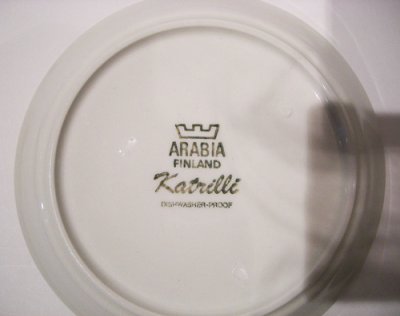 画像2: 北欧食器 Arabia アラビア KATRILLI カトリーリ / ティーカップ＆ソーサー