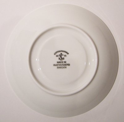 画像2: 北欧食器 グスタフスベリ Gustafsberg TURTUR チュールチュール / コーヒーカップ＆ソーサー