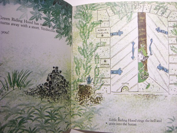 画像4: ブルーノ・ムナーリ Bruno Munari / Little Green Riding Hood 緑ずきんちゃん (4)