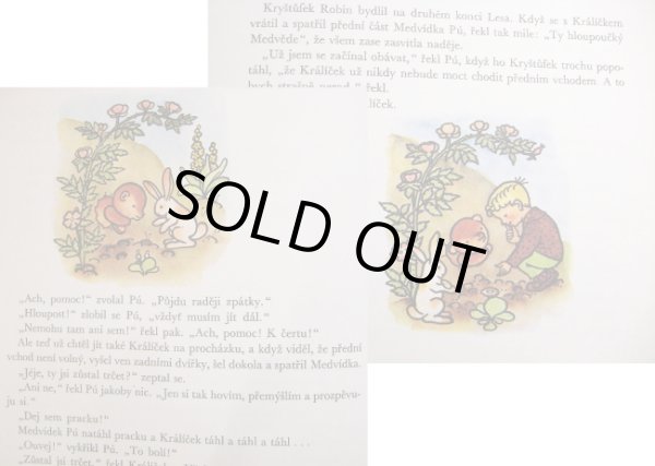 画像2: Jaromir Zapal ヤロミール・ザーパル:絵 A.A.Milne:著 / Medvidek Pu ＜チェコ絵本＞ (2)