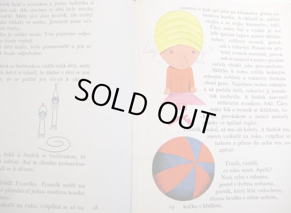 画像2: クヴィエタ・パツォウスカー Kveta Pacovska:絵 Josef Hanzlik:著 / snehova hvezdicka <チェコ絵本> (2)