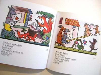 画像1: ヨゼフ・ラダ Josef Lada:絵 Jiri Zacek:著 / Mame radi zvirata ＜チェコ絵本＞
