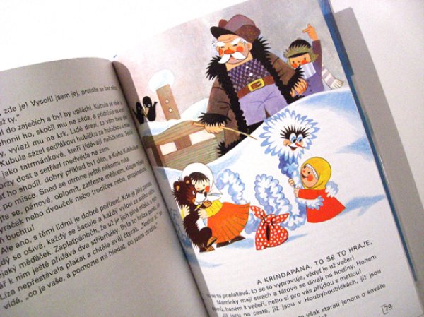 画像4: ズデネック・ミレル Zdenek Miler / KUBULA a KUBA KUBIKULA ＜チェコ絵本＞ (4)