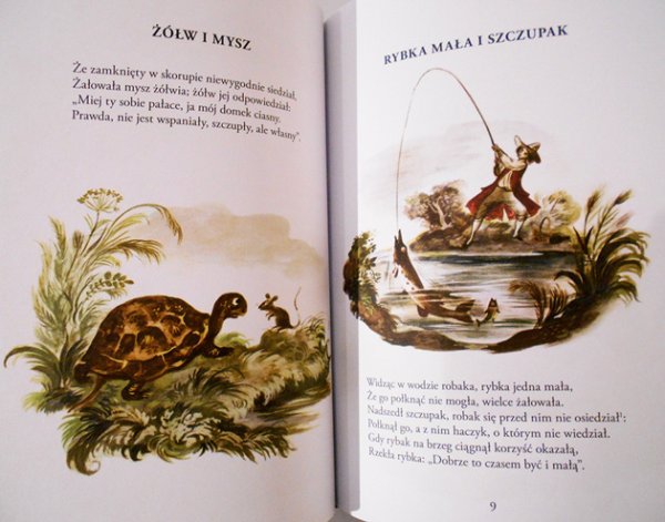 画像2: ヤン・マルチン・シャンツェル Jan Marcin Szancer:絵 イグナツィ・クラシツキ Ignacy Krasicki:著 / BAJKI 寓話 (2)