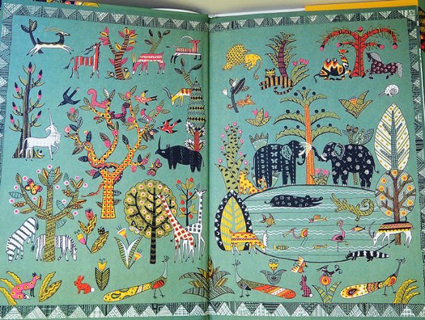 見返しページです。