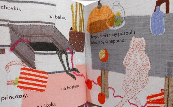 画像6: エヴァ・ヴォルフォヴァー Eva Volfova:絵 Olga Cerna and Tereza Horvathova:著 / Fridolina, Antonina a mala Mina ＜チェコ絵本＞ (6)