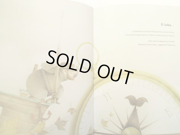 画像2: イバン バレネチェア Iban Barrenetxea:絵 Paloma Sanchez:著 Antonella Lami:訳 / Il cacciatore e la balena  (2)