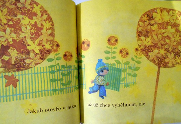 画像2: JAN KUDLACEK:絵 MILENA LUKESOVA:著 / Jakub a babi leto <チェコ絵本> (2)
