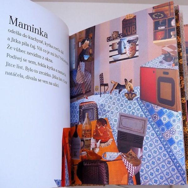 画像3: ミハエラ・クコヴィチョヴァー Michaela Kukovicova:絵 Olga Cerna:著 / Jitka a kytka <チェコ絵本> (3)