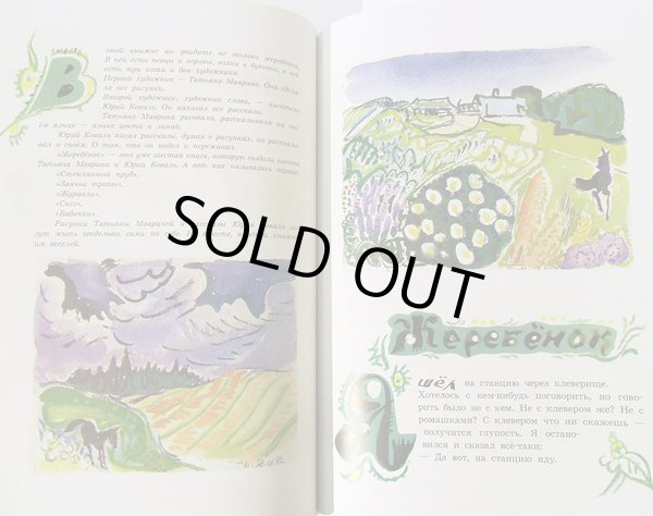 画像2: タチヤーナ・マーヴリナ:絵 ユーリー・コヴァリ:著 / 仔馬 <ロシア絵本> (2)