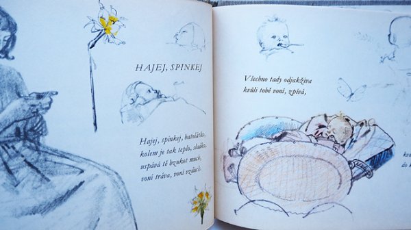 画像2: Adolf Zabransky:絵 Frantisek Hrubin:著 / Kyticka z nacrtniku ＜チェコ絵本＞ (2)