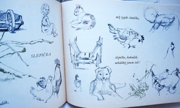 画像7: Adolf Zabransky:絵 Frantisek Hrubin:著 / Kyticka z nacrtniku ＜チェコ絵本＞ (7)