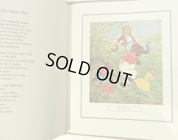 画像2: Harry B. Neilson:絵 Helene Binder：著 / Lustige Gesellen., Ein heiteres Tierbilderbuch fuer kleine Leute, (2)