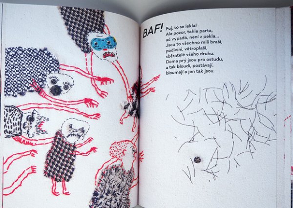 画像8: エヴァ・ヴォルフォヴァー Eva Volfova:絵 Tereza Horvathova:著 / Nitka a zatoulany knoflicek＜チェコ絵本＞ (8)