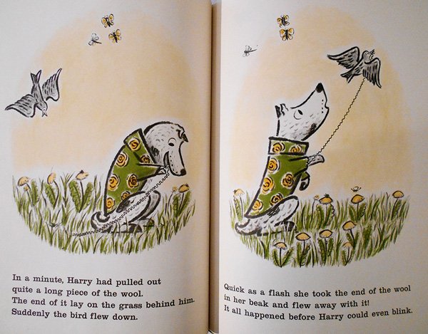 画像4: マーガレット・ブロイ・グレアム Margaret Bloy Graham:絵 Gene Zion:著 / No Roses for HARRY! (4)