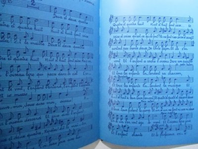 画像3: Jacqueline Duheme:絵 Jacques Prevert:著 / Page d'ecriture
