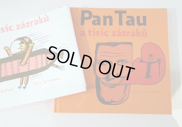 ダストカバーを外すと布張りに描かれたイラストが現れる。