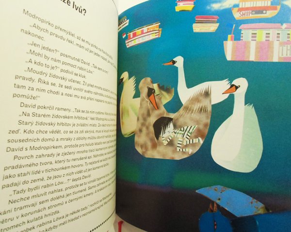 画像5: ミハエラ・クコヴィチョヴァー Michaela Kukovicova:絵 Alena Jezkova:著 / Prahou kraci LEV <チェコ絵本> (5)