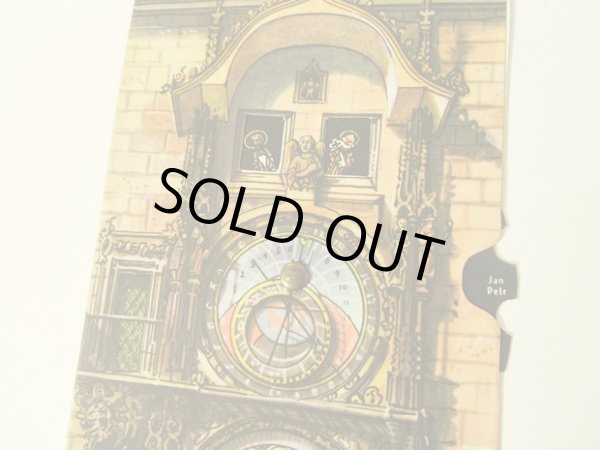 画像3: クバシュタ Vojtech Kubasta / Praha-Orloj プラハの天文時計 オルロイ ＜チェコ製ポストカード＞ (3)