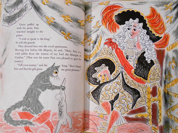 画像2: マーシャ・ブラウン Marcia Brown:絵 Charles Perrault:著 / PUSS IN BOOTS (2)