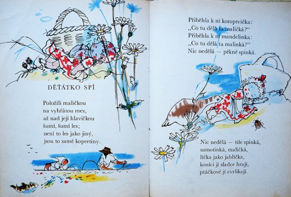 画像2: Adolf Zabransky:絵 Jan Carek:著 / RAJ DOMOVA ＜チェコ絵本＞ (2)