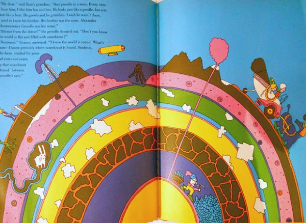 画像4: シーモア・クワスト Seymour Chwast：絵 Joan Gill:著 / Sara's Granny and the Groodle  (4)