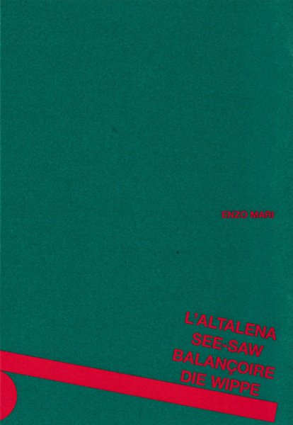 画像1: ENZO MARI / L'ALTALENA SEE-SAW BALANCOIRE DIE WIPPE (1)