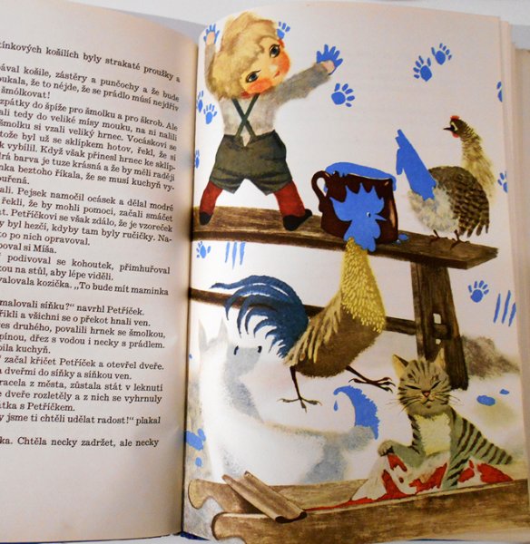 画像3: イジー・トゥルンカ Jiri Trnka:絵 ヘレナ・ルドロヴァー Helena Rudlova:著 / Stryc Jakub a Petricek ＜チェコ絵本＞ (3)